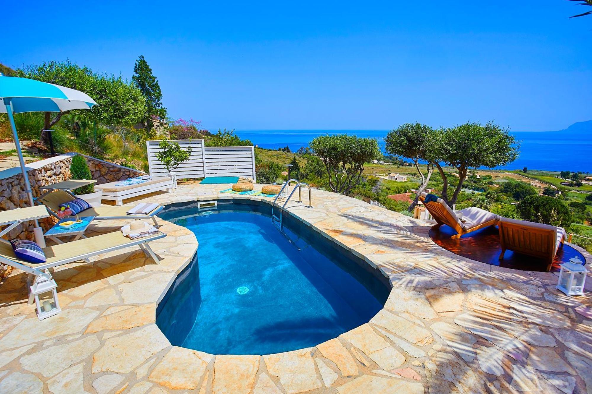 Villa Brezza Marina - Scopello-Villas Scopello  Exteriér fotografie